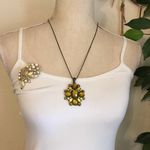 Vintage 50s Coro faux pearl gold cluster brooch Photo 11