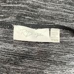 RD Style Womens Sheath Dress Pullover Faux Wrap Tulip Hem Black Gray Medium Photo 10