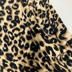 Topshop Womens Leopard Print Long Sleeve Top Blouse Animal Pattern UK 8 US 4 Photo 7