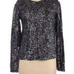 ZARA  W&B Collection Sequin Long Sleeve Top Size M NWT. 
5% Elastane 95% Polyeste Photo 0