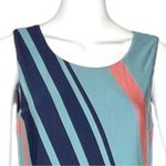 Soft Surroundings  Women's Lina Dress Striped Jersey‎ Knit Maxi Photo 4