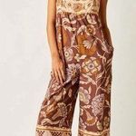Free People Bali Albright Jumpsuit in Coffee Combo Photo 0