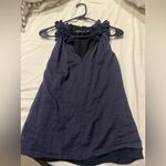 Ark & Co. Art and Company linen tank top sleeveless ruffles size small run small Photo 1