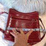 Villager Y2K  Liz Claiborne Red Alligator Croc Mock Purse Photo 13