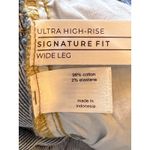 Lane Bryant NWT  Wide Leg Jeans Ultra High Rise Signature Fit Blue Denim Size 16 Photo 11