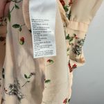 Topshop Floral Button Front Mini Dress Womens 4 Romantic Whimsical Fairy Cottage Photo 7