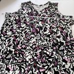 Catherines NWT Floral Jersey Sleeveless Maxi Dress Size 4X Pockets Photo 5