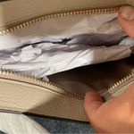 Kate Spade NWT  Leila North South Crossbody taupe color peddled leather F9 Photo 7