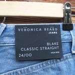 Veronica Beard NWT  Blake Distressed Classic Straight Jeans Photo 8