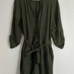 INC  Green Jumpsuit Photo 0