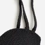 J.Crew Textured Bikini Top Sweetheart Convertible Straps. Black 3X(22) NWT Photo 2