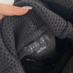 Sanctuary Sweater Women Medium Solid Black Cowl Neck Honeycomb Photo 2