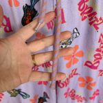 Y2K Bratz Purple Fleece Pajama Pants Sleep Dolls Kidcore Elastic Waist Medium Photo 5