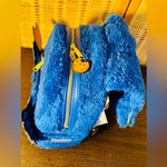 Lounge Fly  Sesame Street Cookie Monster Plush Cosplay Mini Backpack With Coin Bag Photo 8