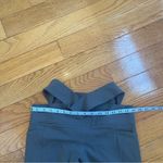 Athleta Salutation Stash Wrap Tight leggings cutouts pockets Hematite Grey Sz LP Photo 9