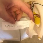 Capulet Ivy Camisole Cream Tossed Floral Tank Top Size XS Flowers Cowl Neck Photo 8