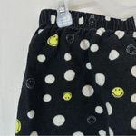 P.J. Salvage  Womens Smiley Pajama Shorts Size Small Black Photo 3