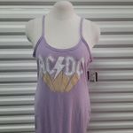 Grayson Threads AC DC Tank Dress Womens Plus XXL Purple Sleeveless Stretch Short Casual Photo 4