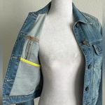 Comptoir Des Cotonniers Light Blue Jean Jacket Size XS Photo 9