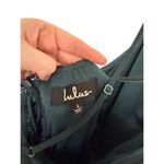 Lulus  Mythical Kind of Love Dress Womens Size Large Maxi Dark Green Chiffon NWT Photo 9