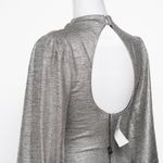 Black Halo - Iron Glow Metallic Long Sleeve Bodycon Dress Photo 12