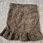 ZARA  leopard print mini pencil skirt Photo 3
