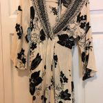 Billabong Black And Cream Mini Dress Photo 2