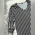 Adrianna Papell  striped blouse Photo 2