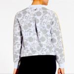 CALIA Burnout Spacer Floral Bomber Jacket S White Photo 7