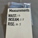 River Island Women's Blue Denim Cut-Off Shorts Size 8 Distressed Photo 13