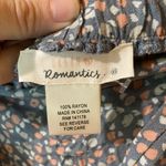 Urban Romantics  Blue and Pink Floral Skirt Photo 2