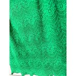 J.Crew Women's Laced Lined Short Sleeve Top Colorblock Blue Green Size Small Photo 3