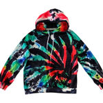 Efan Hoodie Large Tie Dye Oversized Streetwear Festival Y2K Athleisure Photo 0