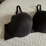 Cacique  40DDD Black Lightly Lined Balconette Back Smoother Bra Underwire Photo 10