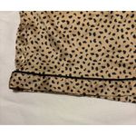 Hello Mello Womens Satin Lounge Pajama Shorts Leopard Animal Print M L Brown Size M Photo 6