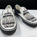 Vans Slip On Shoes Barrel Print SKU 7511 Size 7.5 Photo 0