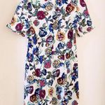 ZARA Trafaluc Floral Multicolor Short Sleeve Dress Photo 1