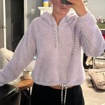 Wishful Thinking Vanilla Sky Cropped Zip Up Fleece Photo 0