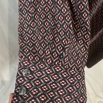 Loft Ann Taylor  long sleeve all over pattern print shirt dress size large Photo 2