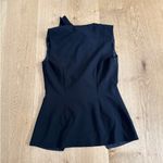 Peppermayo  Top Sleeveless Tie Front Dottie Size US4 Black Photo 4