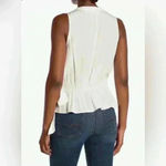 ASTR  The Label Mustard Sleeveless Wrap Top Size XS Work Casual Classic Chic Photo 7