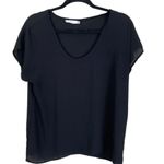 Lush Clothing #116 LUSH black loose fit sleeveless blouse Photo 1