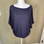 Zella NORDSTROM Split Back Off Shoulder Drape Crop Top - medium Photo 2