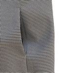 Liz Baker Essentials Black White Checkered One Button Front Blazer Size 14 Tall Photo 8