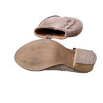 Jeffrey Campbell Taupe Suede Ankle Booties Boots Size 8 Photo 4