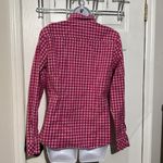 Lilly Pulitzer  Plaid Gingham Button-Up Shirt size 8 Photo 4
