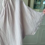 Young Fabulous and Broke  Orchid Gauze Short Sleeve Cropped Pink Lavender Blouse L Photo 2