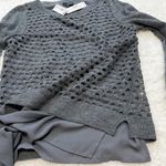 The Limited NWT  lined open knit relaxed fit pullover lightweight sweater s… Photo 5