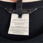 BCBG Maxazria Long Sleeve Ribbed Bodycon Dress Black size M Photo 10