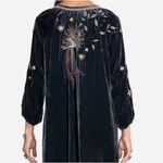 Johnny Was embroidered Selah Velvet Puff Sleeve Raglan Dress NWT RARE Photo 11